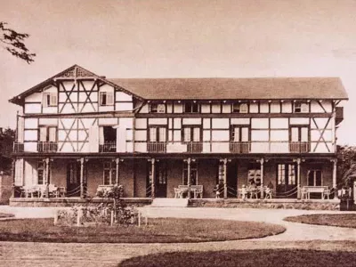 Villa Seebach: Hotel & Pension früher